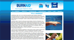 Desktop Screenshot of burnaid.hu